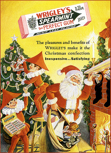 Vintage Christmas Advertisment