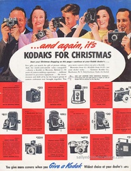 Vintage Christmas Kodak