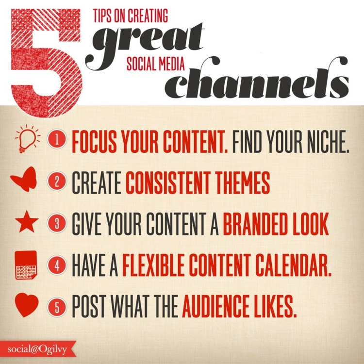 Five-Tips-on-Creating-Great-Social-Media-Channels-Infographic