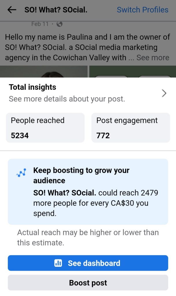 SO! What? SOcial is a SOcial media marketing agency that specializes in branding, website creation, content creation and SOcial media to connect and engage with your target market. A full service firm that helps connect with target markets develop healthy relationships and build engaging communities online.